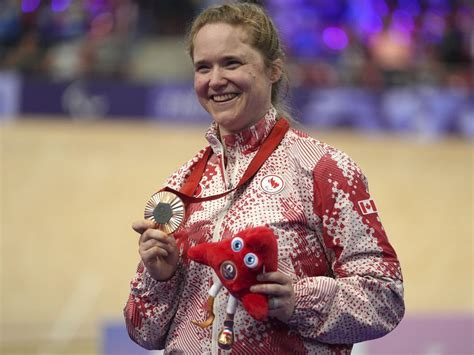 Track cyclist Kate O’Brien claims Canada’s first Paralympic medal .